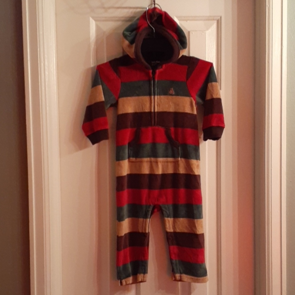 Baby Gap one piece hooded outfit